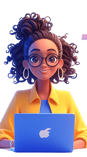 Development specialist working on a laptop